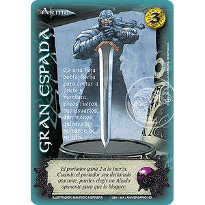 GRAN ESPADA REWORK ANIVERSARIO HD