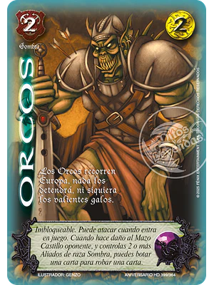 ORCOS REWORK ANIVERSARIO HD (AHDX)