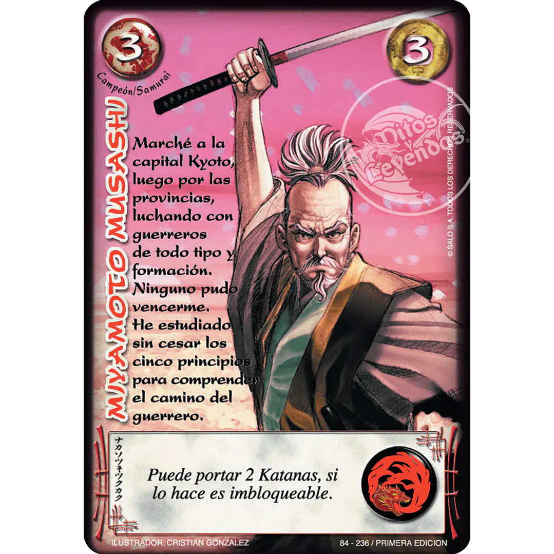 MIYAMOTO MUSASHI - SINGLES MITOS Y LEYENDAS 1