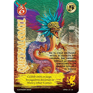 QUETZALCOATL (CRPE3 - DRAGÓN) - SINGLES MITOS Y LEYENDAS