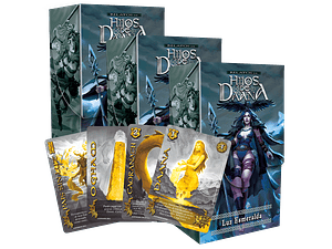 PREVENTA 3 RELATOS DE HIJOS DE DAANA - LUZ ESMERALDA + 2 CARTAS SECRETAS AL AZAR