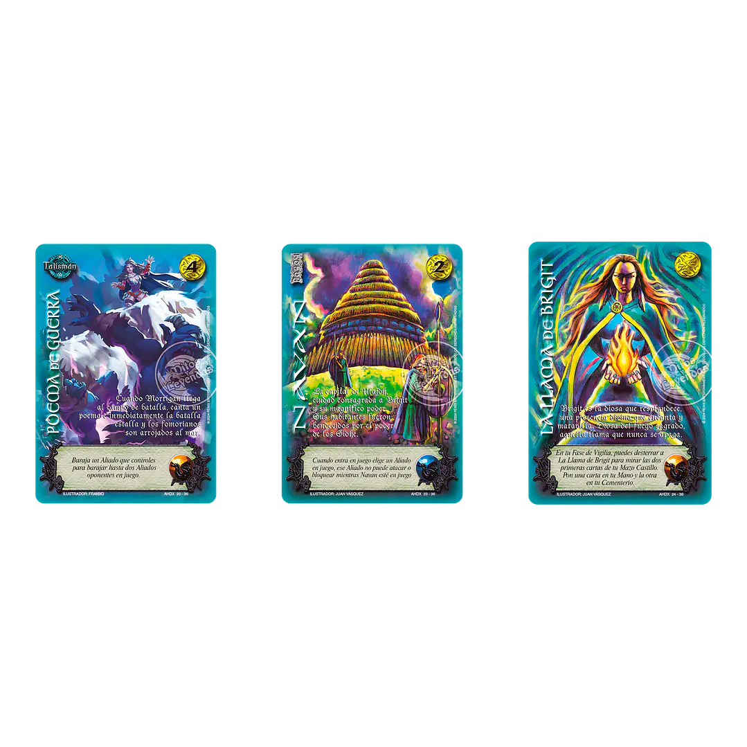 PREVENTA 3 RELATOS DE HIJOS DE DAANA - LUZ ESMERALDA + 2 CARTAS SECRETAS AL AZAR 6