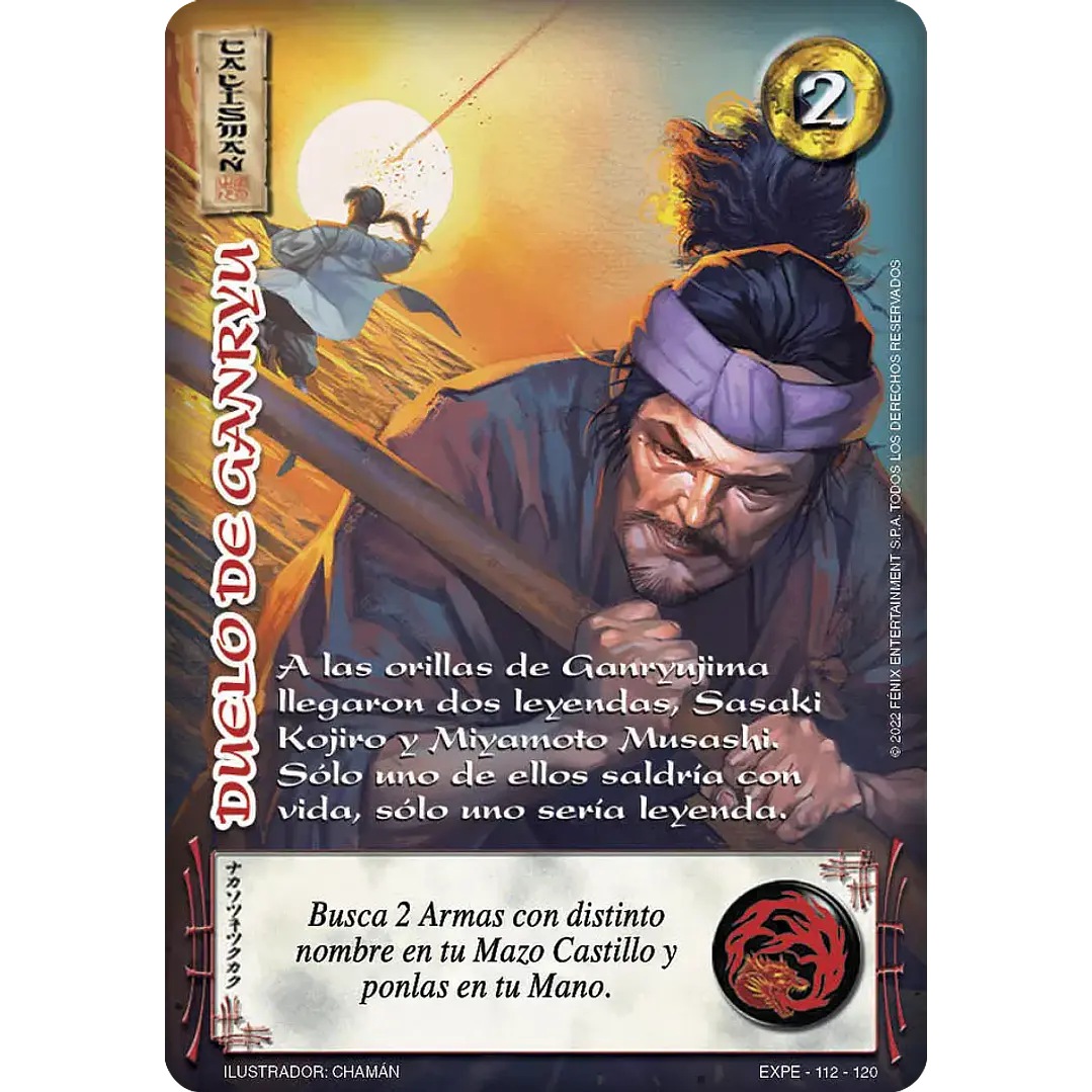 DUELO DE GANRYU (EXT22 - ESP DEL DRAGÓN) 1