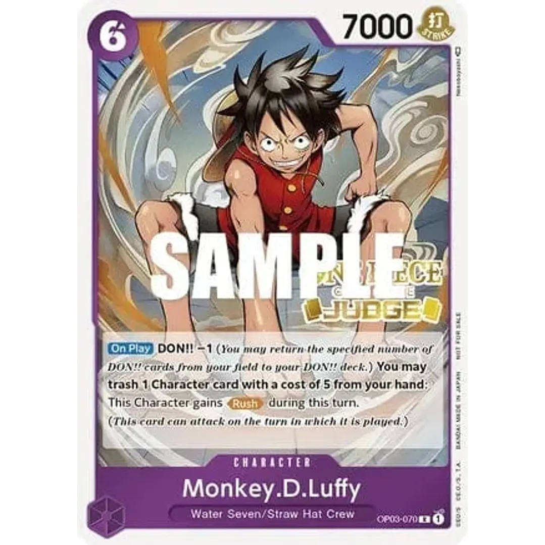 MONKEY.D.LUFFY OP03-070 - SINGLES ONE PIECE 1