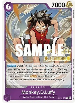 MONKEY.D.LUFFY OP03-070 - SINGLES ONE PIECE