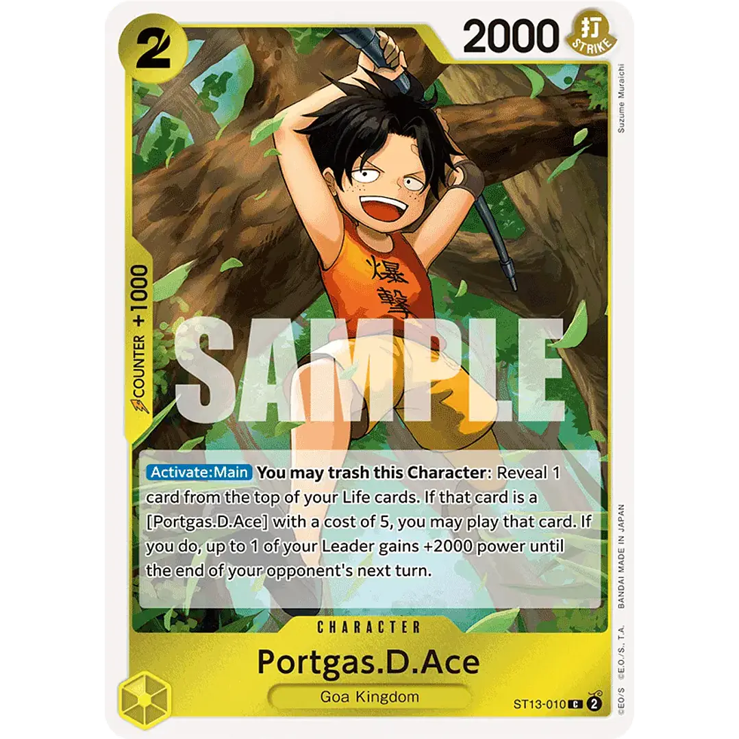 PORTGAS.D.ACE ST13-010 - SINGLES ONE PIECE 1