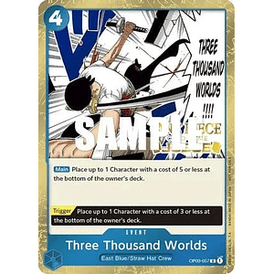 THREE THOUSAND WORLDS OP03-057 - SINGLES ONE PIECE