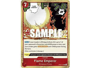 FLAME EMPEROR OP03-016 - SINGLES ONE PIECE