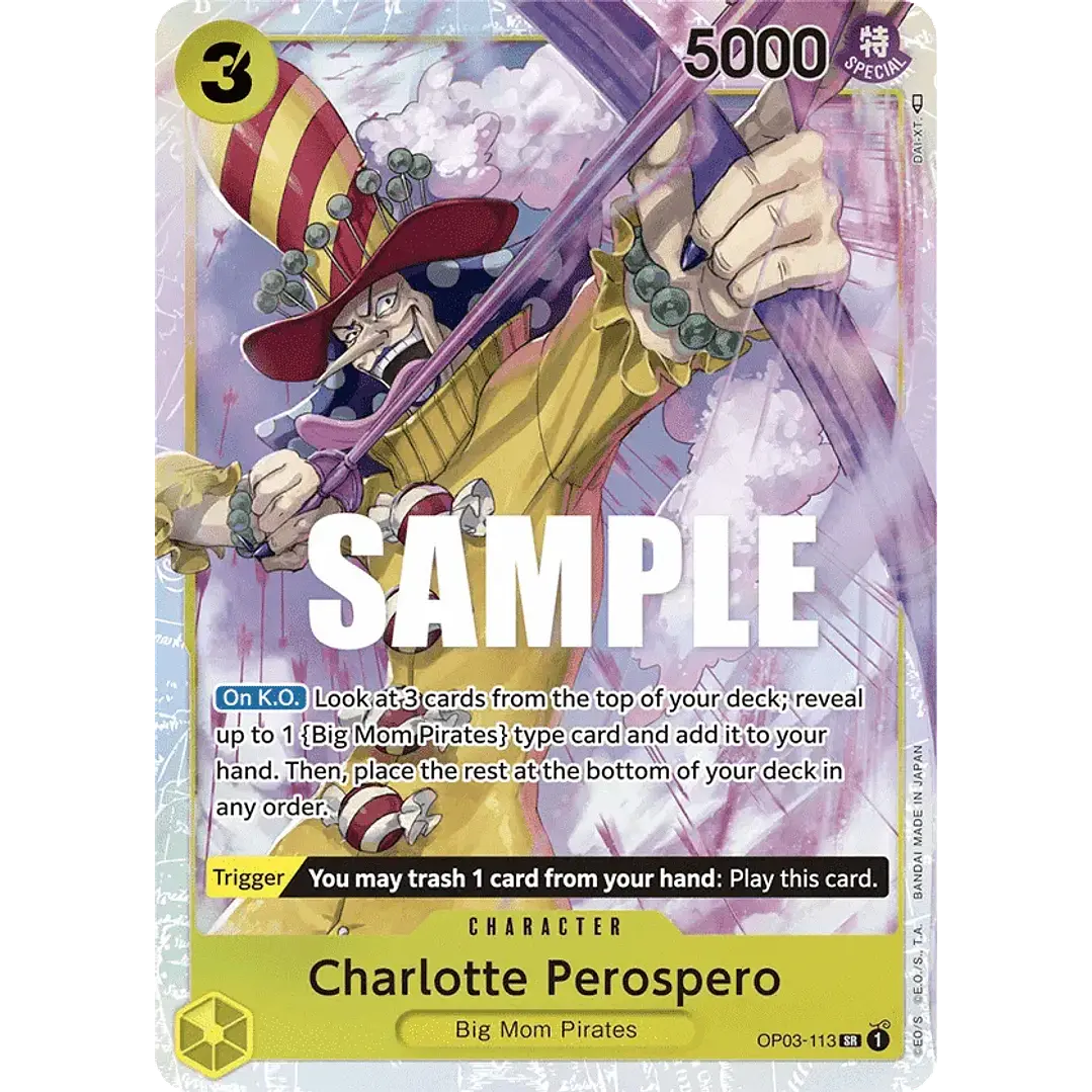 CHARLOTTE PEROSPERO OP03-113 - SINGLES ONE PIECE 1