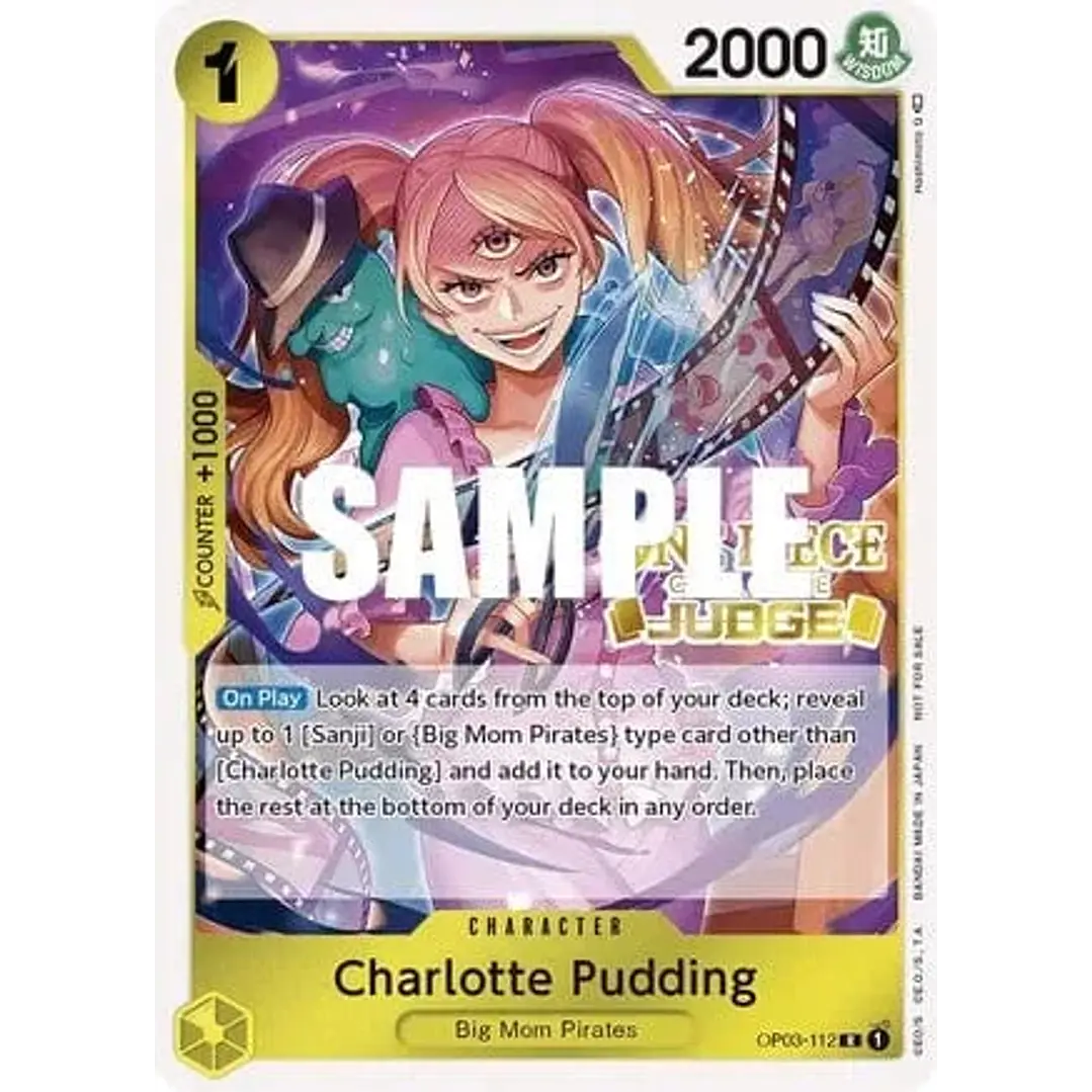 CHARLOTTE PUDDING OP03-112 - SINGLES ONE PIECE 1