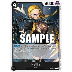 KALIFA OP03-081 - SINGLES ONE PIECE