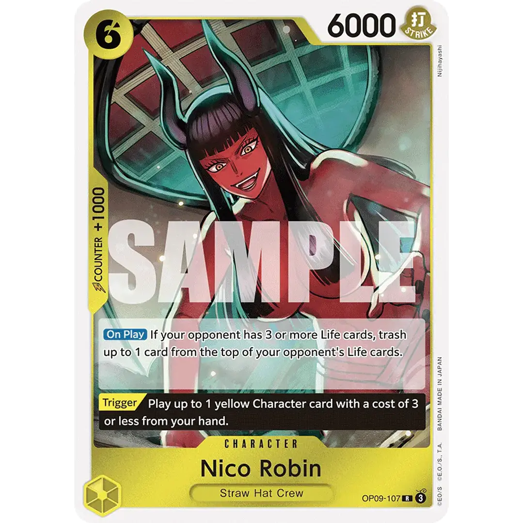 NICO ROBIN OP09-107 - SINGLES ONE PIECE 1