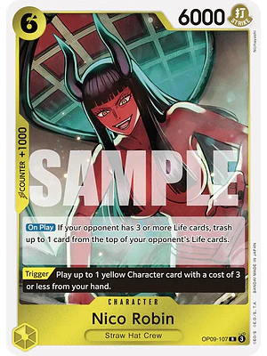 NICO ROBIN OP09-107 - SINGLES ONE PIECE