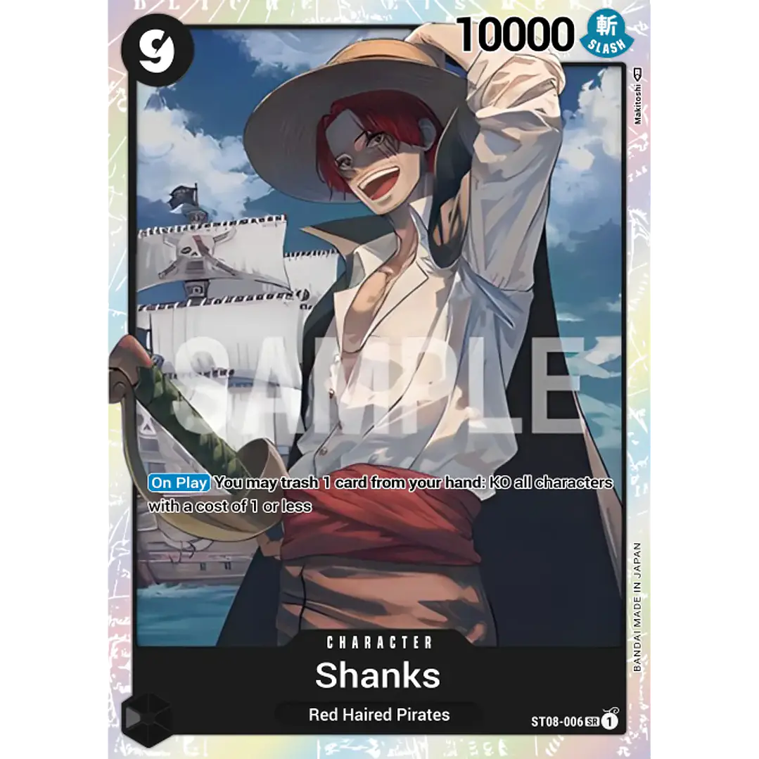 SHANKS (ST08-005) - SINGLES ONE PIECE 1
