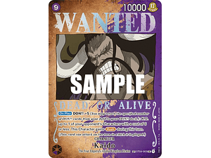 KAIDO (WANTED POSTER) ST04-003 - SINGLES ONE PIECE