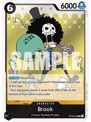 BROOK OP06-092 - SINGLES ONE PIECE