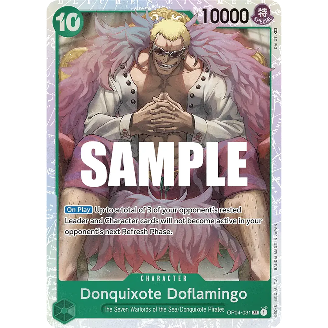 DONQUIXOTE DOFLAMINGO OP04-031 - SINGLES ONE PIECE 1