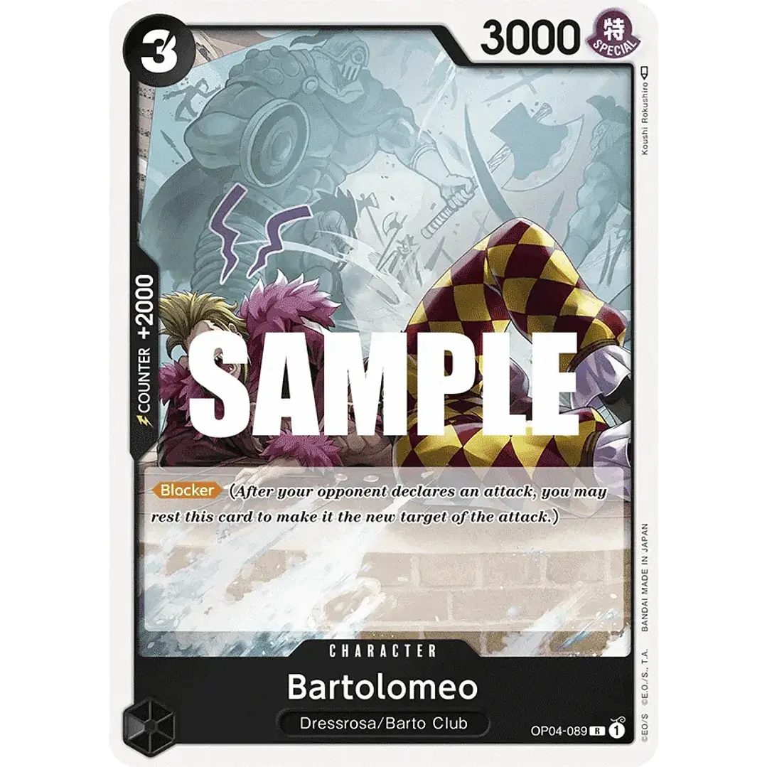 BARTOLOMEO OP04-0891 - SINGLES ONE PIECE 1