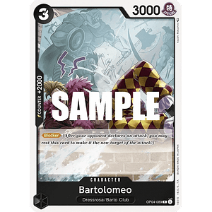 BARTOLOMEO OP04-0891 - SINGLES ONE PIECE