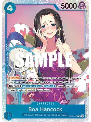 BOA HANCOCK OP01-078 - SINGLES ONE PIECE