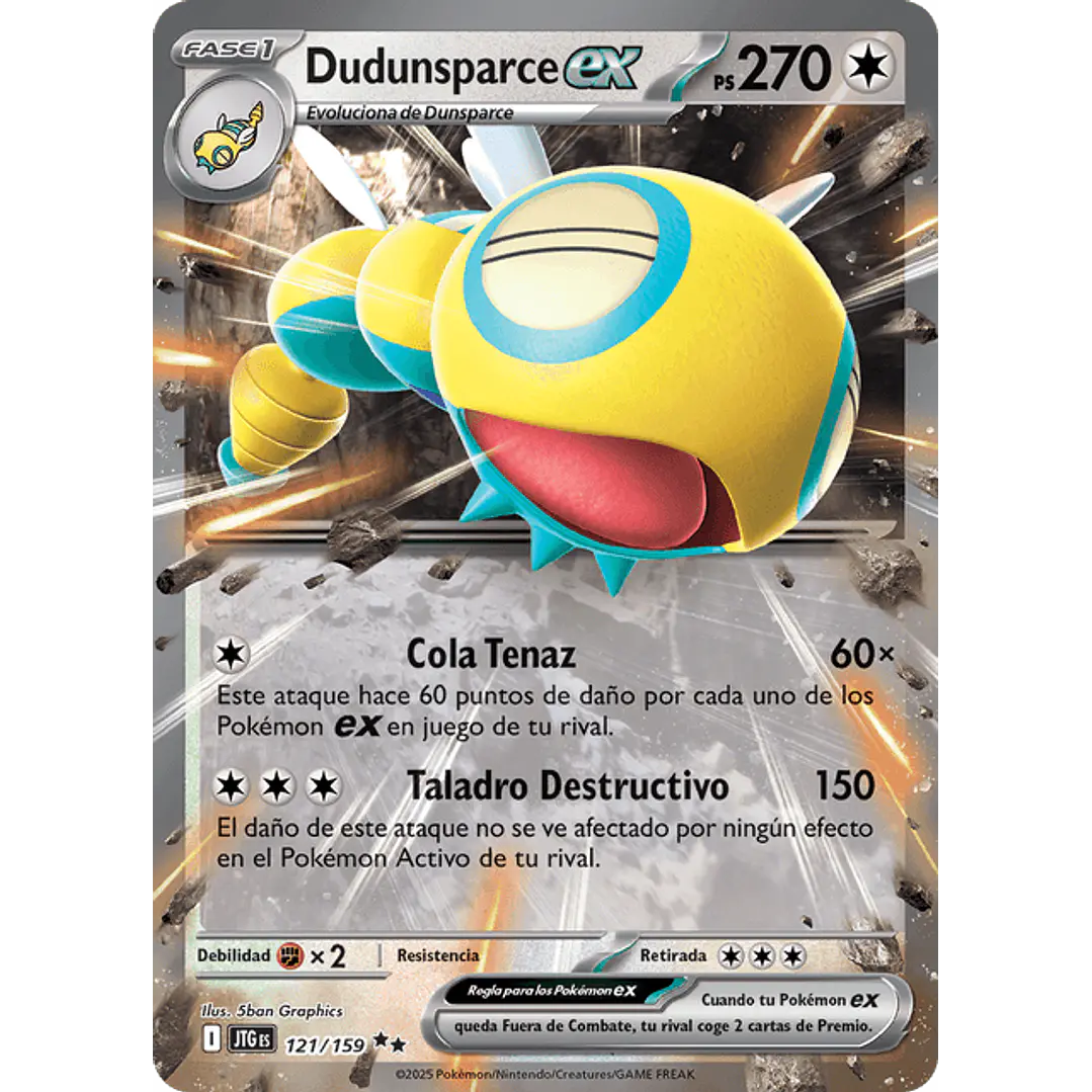 Dudunsparce Ex - 121/159 1