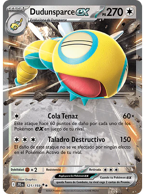 Dudunsparce Ex - 121/159