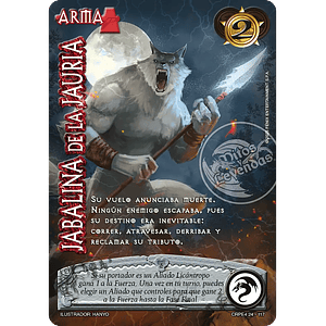 JABALINA DE LA JAURIA (KIT RACIAL PE 2025)