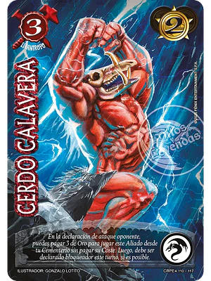 CERDO CALAVERA (KIT RACIAL PE 2025)
