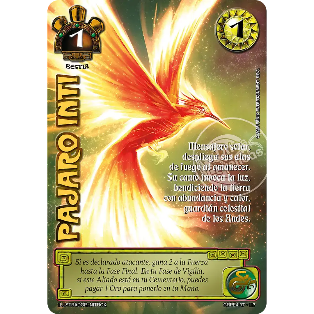 PÁJARO INTI (KIT RACIAL PE 2025) 1