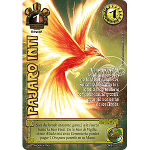 PÁJARO INTI (KIT RACIAL PE 2025)