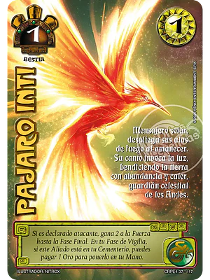 PÁJARO INTI (KIT RACIAL PE 2025)