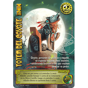 TÓTEM DEL COYOTE (KIT RACIAL PE 2025)