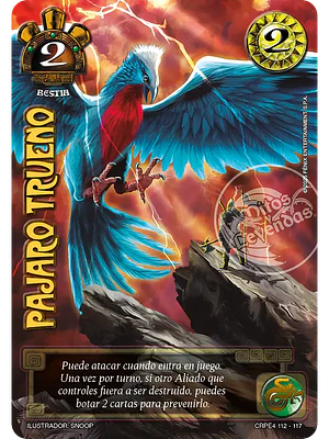 PÁJARO TRUENO (KIT RACIAL PE 2025)