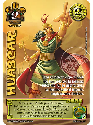 HUASCAR (KIT RACIAL PE 2025)