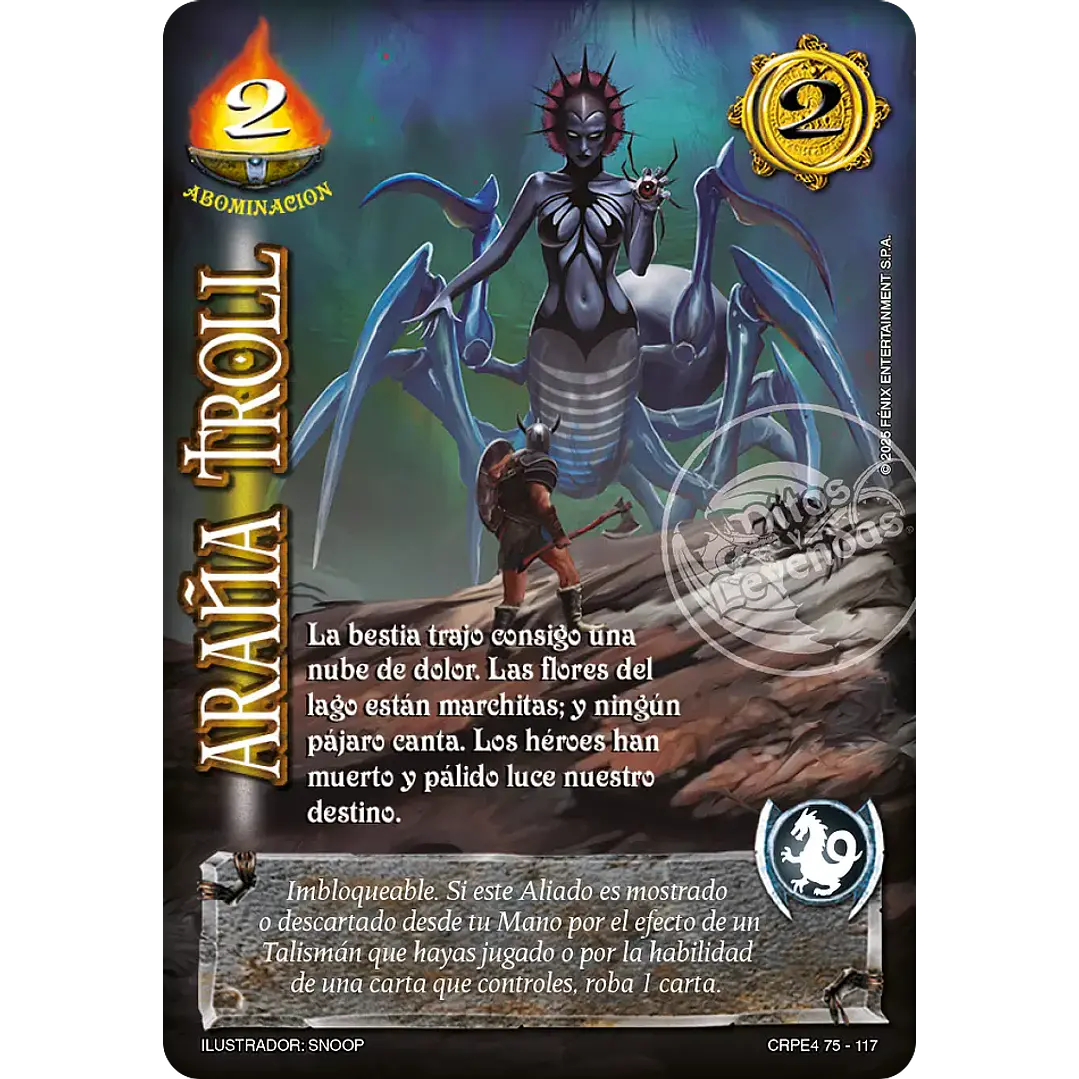 ARAÑA TROLL (KIT RACIAL PE 2025) 1