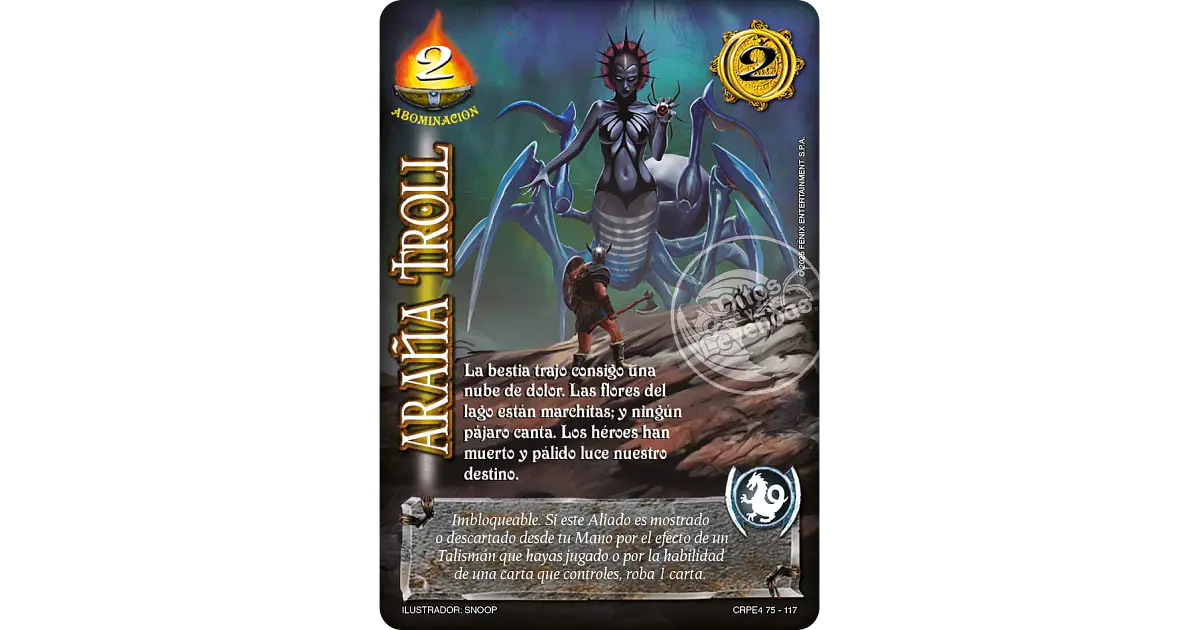 ARAÑA TROLL (KIT RACIAL PE 2025)