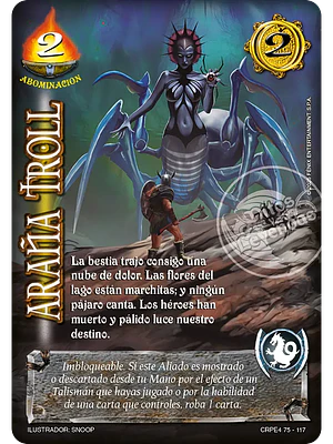 ARAÑA TROLL (KIT RACIAL PE 2025)