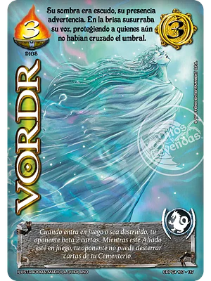 VORDR (KIT RACIAL PE 2025)