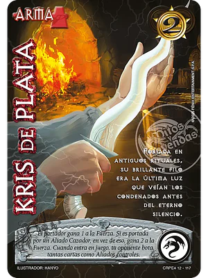 KRIS DE PLATA (KIT RACIAL PE 2025)