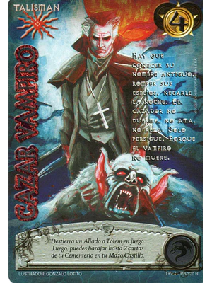 CAZAR VAMPIRO (LPE4 - REAL)