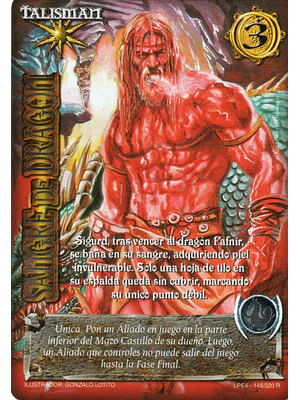 SANGRE DE DRAGÓN (LPE4 - REAL)