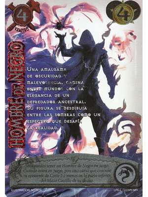 HOMBRE DE NEGRO (LPE4 - MR)
