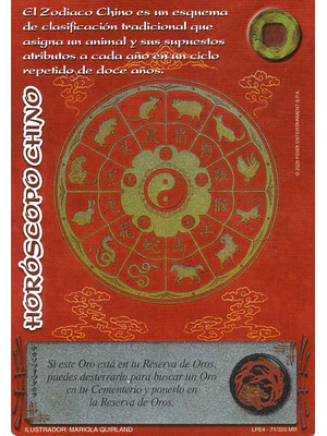 HORÓSCOPO CHINO (LPE4 - MR)