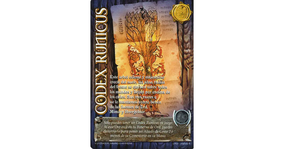 CODEX RUNICUS (REWORK) (LPE4 - REAL)