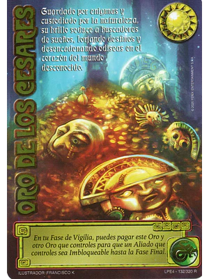 ORO DE LOS CÉSARES (LPE4 - REAL)