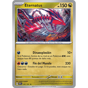 ETERNATUS- 141/191 Holo 