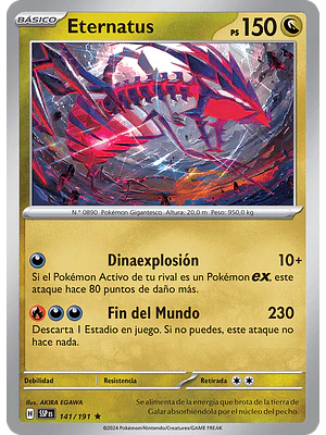 ETERNATUS- 141/191 Holo 