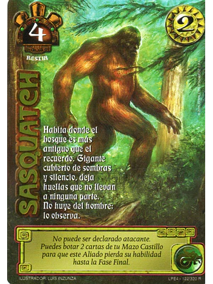 SASQUATCH (LPE4 - REAL)