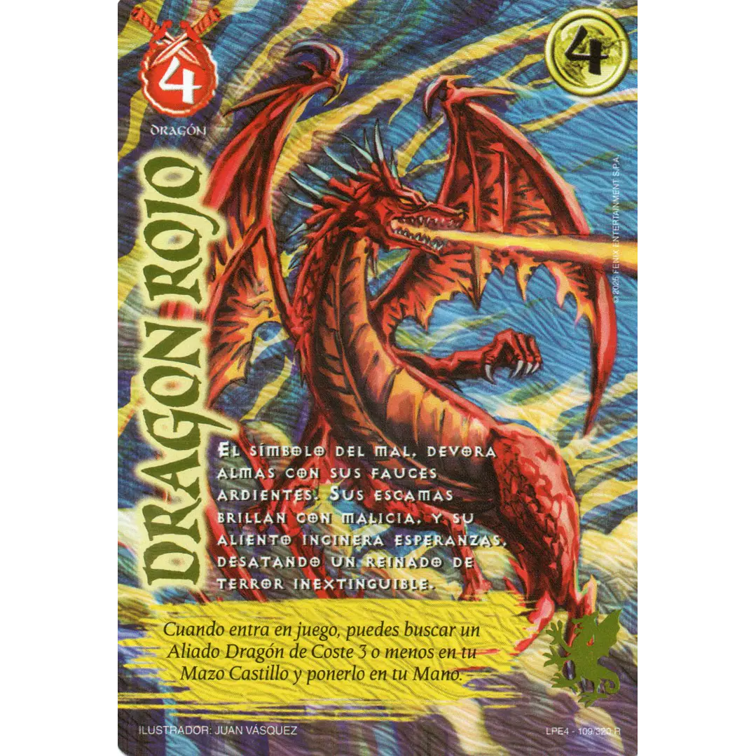 DRAGON ROJO (LPE4 - REAL) 1