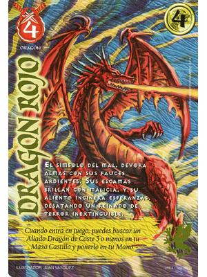 DRAGON ROJO (LPE4 - REAL)